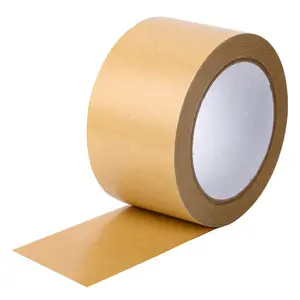 High Temperature Resistance High Viscosity Writable Biodegradable Ribbed Self-Adhesive Kraft Paper Tape