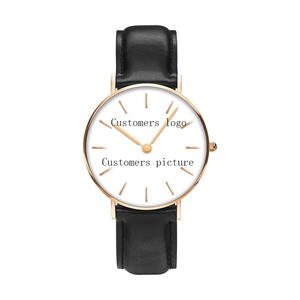 L'<span class=keywords><strong>orologio</strong></span> per amanti alla moda con motivo personalizzato supporta un <span class=keywords><strong>orologio</strong></span> al quarzo personalizzato - Product Image 1
