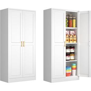 Armoire de rangement moderne et luxueuse sur mesure pour la cuisine, la salle à manger, le salon et le bureau, utilisable également dans la salle de bain - Product Image 2