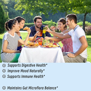 Custom Label Nutritional <b>Supplement</b> Berry Taste Probiotic Gummies GMO Free Improve Mood Naturally 60 Gummies - Product Image 6