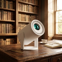 Proyector Inteligente Turn 1 con Lente de Tiro Ultra Corto, Compatible con 4K, WiFi Inalámbrico, Multifuncional, para Cine en Casa y Exteriores