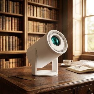 Projecteur intelligent Turn 1 à ultra courte focale, compatible 4K, Wi-Fi sans fil, multifonctionnel, pour la maison et le cinéma en plein air - Product Image 6