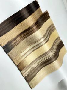 Extensiones de Cabello Ruso de Doble Trama, 100% Cabello Humano Virgen Remy, Puntas Gruesas, Invisibles, Listas para Usar en Salón, Envío Inmediato - Product Image 5