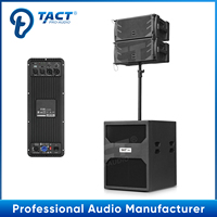 Système de sonorisation toutes saisons avec subwoofer 18 pouces, équipement audio étanche 10 pouces, sonorisation active en ligne