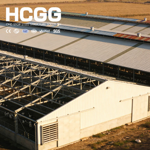Structure <span class=keywords><strong>en</strong></span> acier préfabriquée légère galvanisée pour hangar d'élevage, structure <span class=keywords><strong>en</strong></span> acier pour ferme avicole, kits de poulaillers - Fabricant - Product Image 1