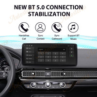 Radio para Auto con Android 14 para Honda Civic 2022-2024, Reproductor de CD, DVD, Estéreo, Carplay, Navegación, Unidad Principal, Grabadora