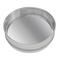 Tamis d'essai en acier inoxydable 304 à maille plate 30 mesh avec service de découpe pour la détection de gradation du sable et du gravier