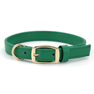 Aangepaste verstelbare mode hondenhalsbanden van premium vegan microvezel leer Luxe - Product Image 4