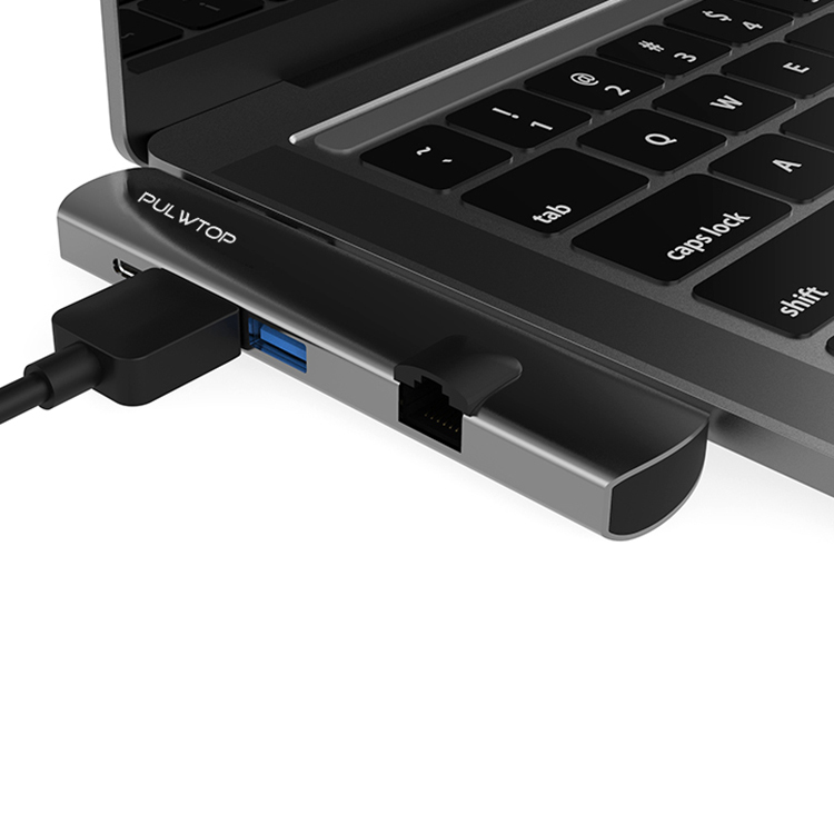Usb 3,0 usb 3,0 концентратор usb 3,0 rj45 Интернет 1000 м lan конвертер Тип c концентратор 5 в 1