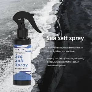 OEM label pribadi semprotan Volume garam laut produk kecantikan rambut untuk pria untuk membuat gaya rambut semprotan rambut garam laut