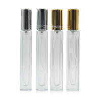 Leeson Échantillon gratuit Usine Testeur de flacons de parfum Flacon de 11ml Flacons en verre Rechargeables Échantillons de parfum vides Mini flacons pulvérisateurs en verre