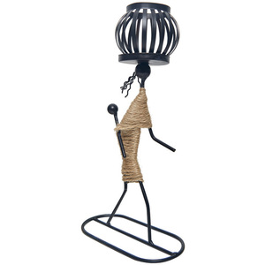 Chandelle Taipei, Décoration <span class=keywords><strong>de</strong></span> Table pour Restaurant Européen, Ornement pour <span class=keywords><strong>Comptoir</strong></span> <span class=keywords><strong>de</strong></span> Bar Musical - Product Image 4