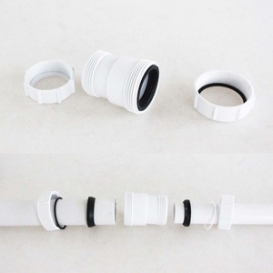 45.2 mm to 41.5 mm Kitchen Sink Reducer Pipe <b>Fitting</b> for Pipe Extension Connector PVC Pipe Adapter Trap Waste Extension - Product Image 5