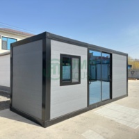 Casa Contenedor Desmontable, Edificio Prefabricado con Paneles Aislantes para Alojamiento Temporal de Proyectos