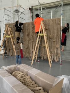 Ekstra besar DIY permadani Macrame Bohemia kustom gantungan dinding untuk dekorasi rumah untuk ulang tahun Hotel restoran toko - Product Image 6