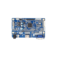 Placa controladora RTD2513A HDMI a LVDS 1920x120 0/1080P con VGA HDMI para monitor PCBA