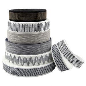 Bande de bordure en tissu tricoté souple pour la couture des bords de matelas en usine - Product Image 1