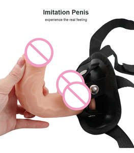 2023 nueva gran oferta pene grande suave realista usable <span class=keywords><strong>strapon</strong></span> sexy juguete mujeres consolador para lesbiana - Product Image 2