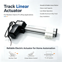 Actionneur tubulaire linéaire électrique 2000N 12V 200mm pour lève-vélos électrique, lits réglables, télécommande, vélo électrique, aluminium, appareil électroménager