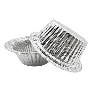 RE3G Récipient carré rectangulaire Offre Spéciale jetable en feuille d'aluminium lisse argentée - Product Image 5