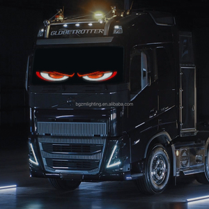 1696 thông minh app-lập trình DIY Devil Eyes <span class=keywords><strong>LED</strong></span> hiển thị màn hình điện tử cho xe ô tô điều kiện mới hoạt hình Rear <span class=keywords><strong>LED</strong></span> chỉ số 12V - Product Image 4