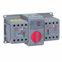 Commutateur de transfert automatique (ATS) Delixi série CDQ0s triphasé IP65 RS485 à double alimentation, temps de transfert <100ms pour la sauvegarde d'urgence