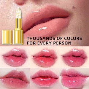 ลิปสติกเนื้อเจลเปลี่ยนสีตามอุณหภูมิ ยอดนิยม บรรจุภัณฑ์สีทอง กันน้ำ วีแกน เนื้อแมตต์ ชุ่มชื้น บำรุงริมฝีปาก - Product Image 3