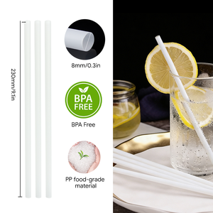 Pajitas Telescópicas Desechables de PP, Ecológicas, Reciclables, Flexibles, para Té de Burbujas, de Grado Alimenticio, Coloridas, de 230 mm, Marca XIEFA, al por Mayor - Product Image 2