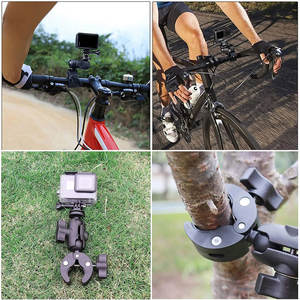 Pince Base Ram Ball Mount <span class=keywords><strong>Moto</strong></span> <span class=keywords><strong>Guidon</strong></span> pour Go Pro Caméra pour <span class=keywords><strong>gopro</strong></span> Selle Mont Caméra Trépied Stand Professionnel - Product Image 6