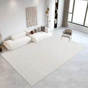Neutral White Gray Modern rugs Beth Collection Home Decoration Stock Big 4 x 6 m Carpet