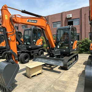 Meilleur prix pour l'excavatrice électrique DX60ACE, excavatrice hydraulique compacte de 6 tonnes avec une utilisation efficace et des performances à faible bruit. - Product Image 3