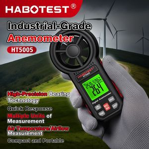 Anémomètre numérique Habotest HT5005, mesure de la vitesse du vent, de la température et de l'humidité, testeur multifonction - Product Image 4
