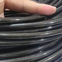 Anpassbare Farbe und Länge AN3 3,2x7,5mm 2,5x5,5mm Motorrad-Bremsleitung Edelstahl-Ummantelte Bremsleitung Kupplungsleitung