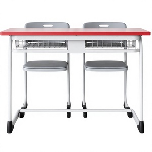FinePunch FP-DC-MSPC-002 <b>2</b> <b>Seater</b> School <b>Benches</b> and Desks for Classroom Furniture Made in India - Product Image 1