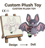 Oreiller en peluche personnalisé pour Halloween, fabrication OEM, oreiller décoratif ours effrayant et mignon, fabricant de jouets en peluche sur mesure pour cadeaux en gros