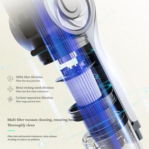 Cordless Cyclone Vacuum Cleaner 12000Pa Triple Filtration With Led Light For Home Use - Product Image 3