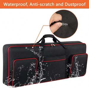 Étui pour clavier à 61 touches, échantillon gratuit, souple (intérieur : 39,5 x 15,8 x 4,8 pouces), non compatible avec tous les Korg, étui pour piano étanche - Product Image 6