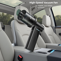 Souffleur multifonctionnel portable 7 en 1, aspirateur pour l'intérieur de la voiture, ventilateur haute vitesse avec filtre
