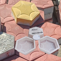 Classique populaire sol brique moule roi Offre Spéciale Durable haute qualité carré chaussée mur brique motif moule