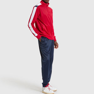 Chándal deportivo en blanco de peso pesado con logotipo personalizado OEM, sudaderas con capucha y pantalones de chándal con cremallera completa, diseño de chándal para mujer - Product Image 1