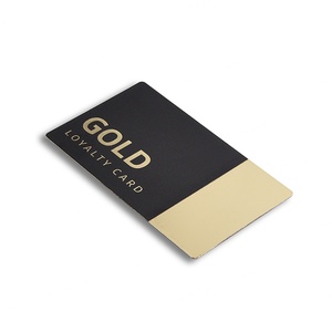 Carte de fidélité en métal haut de gamme, marque Gold Loyalty, carte de visite en acier inoxydable - Product Image 5