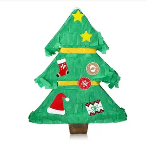 Pinatas de árbol de Navidad para fiesta, gran oferta