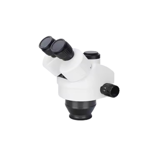 ST7045-T trinoculare microscopio Stereo <span class=keywords><strong>7</strong></span>-45x Zoom ingrandimento obiettivo ausiliario lente montabile sorgente luminosa montabile tubo TV - Product Image 4