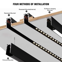 Spot LED magnétique commercial 20 mm en aluminium 3 CCT 48 V IP20 pour rail de plafond, système de rail magnétique moderne pour hôtel, éclairage intérieur