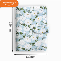 Carnet spirale vintage à broderie florale, journal personnalisé avec logo, agenda de voyage A5 pour femmes, cadeaux d'entreprise