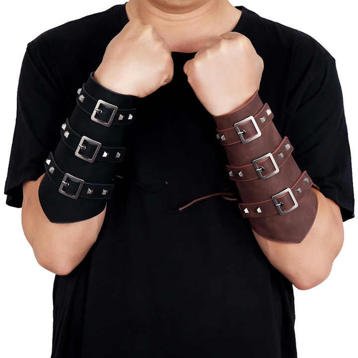 Brazaletes De Cuero Brazaletes 1 Par De Protectores De Brazo | Envío gratis Brazaletes De Cuero Brazaletes 1 Par De Protectores De Brazo | Envío gratis