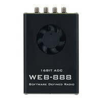 WEB-888 Récepteur SDR Radio définie par logiciel avec module GPS de bande passante 16bit ADC 62M pour HF VHF