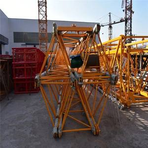China Famous Hot Sale Max Lifting Loads 12 Ton Flat Head <b>Tower</b> <b>Crane</b> Foundation Building Construction Agricultural - Product Image 6