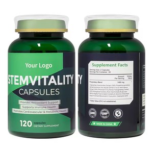 Cápsulas Stem Vitality con Aloe Macroclada para un Equilibrio Natural y Bienestar Diario, Botella de 120 Unidades - Product Image 3