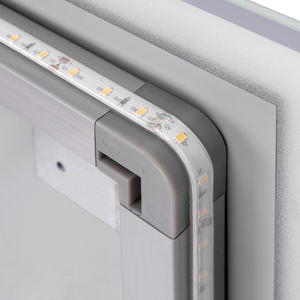 Heracles 34 W LED Miroir de salle de bain Tecnoplastica et verre 5151020 EMUCA Style moderne avec éclairage décoratif avant pour le maquillage - Product Image 6